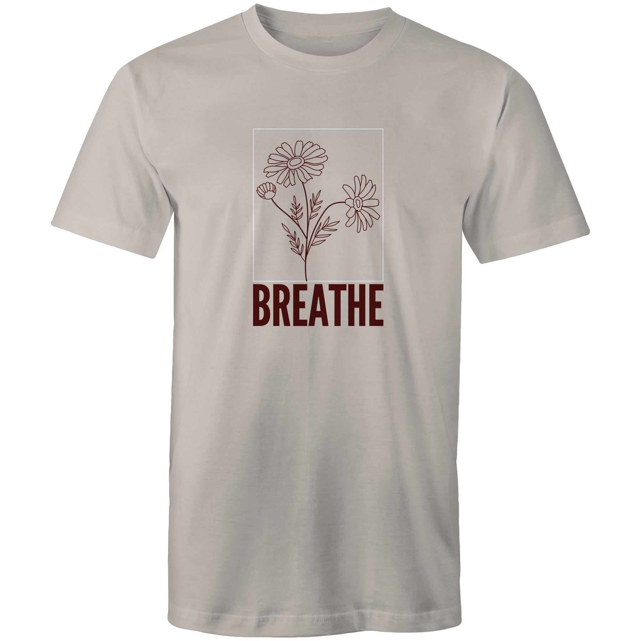 Mens T-Shirt Breathe custom logo 