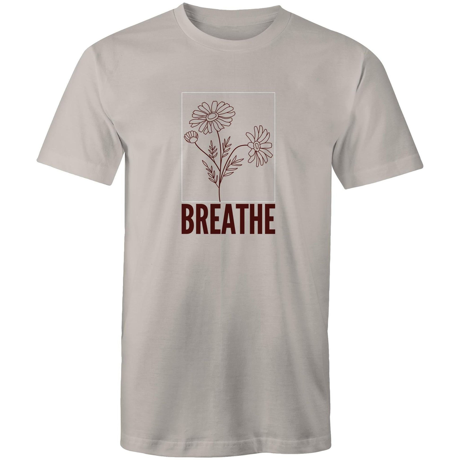 Mens T-Shirt Breathe custom logo 