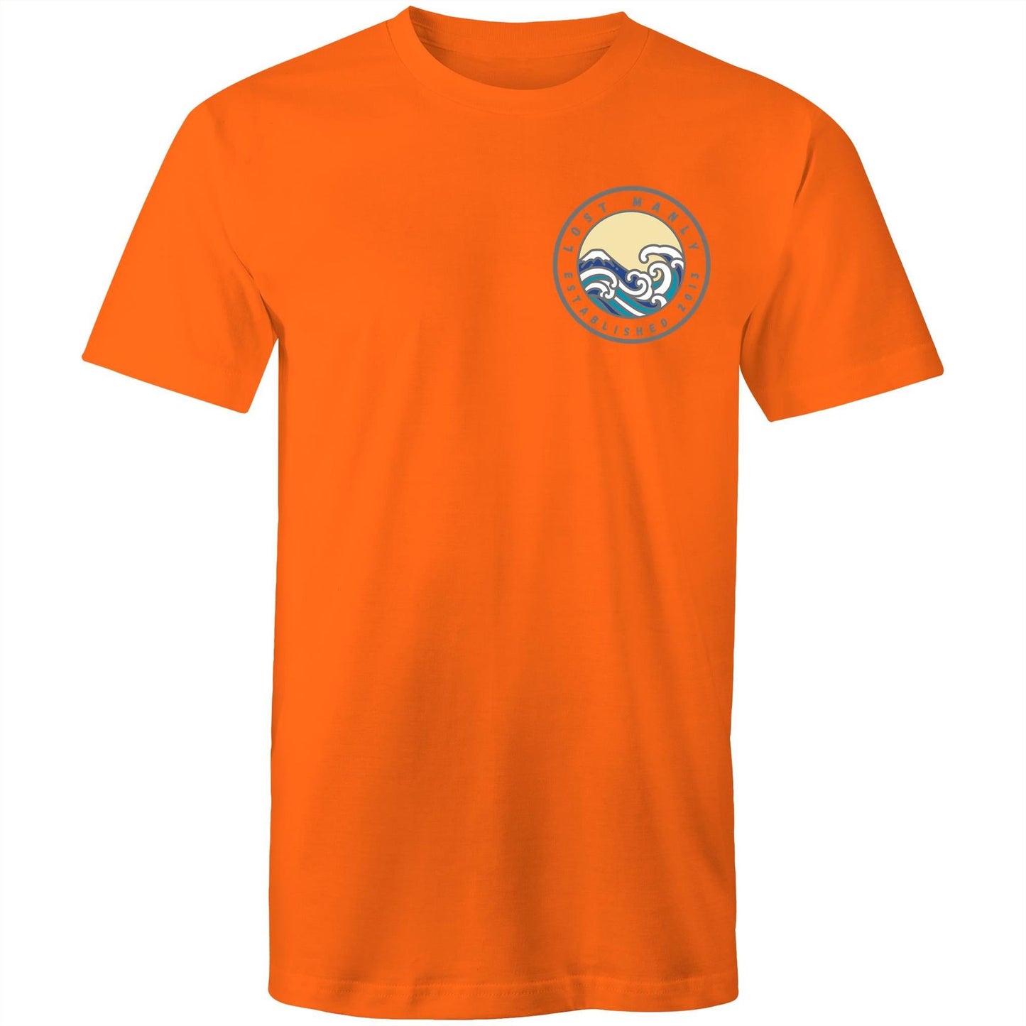 Lost Manly Northern Beaches Sydney Australia Printed Logo T-Shirt Ogo Merch