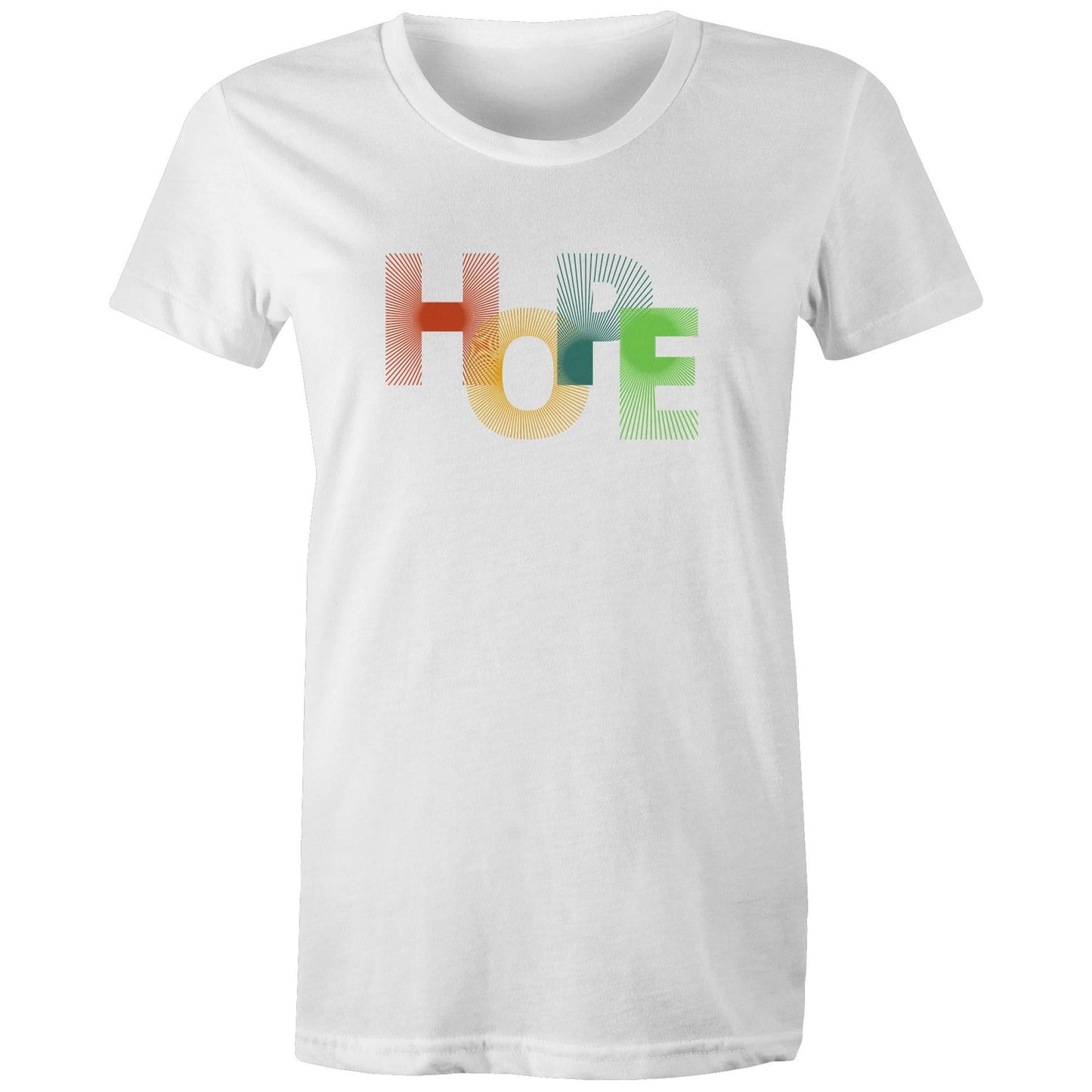 Women's Maple Tee HOPE Print 