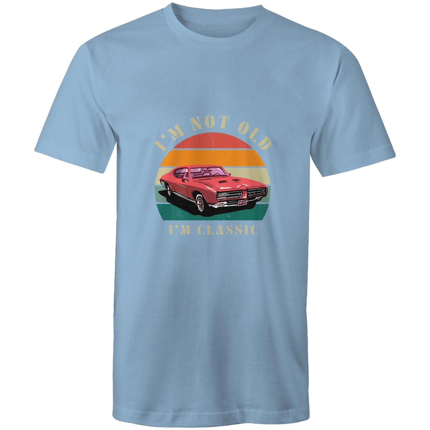 T-Shirt Vintage Print I"m not old 