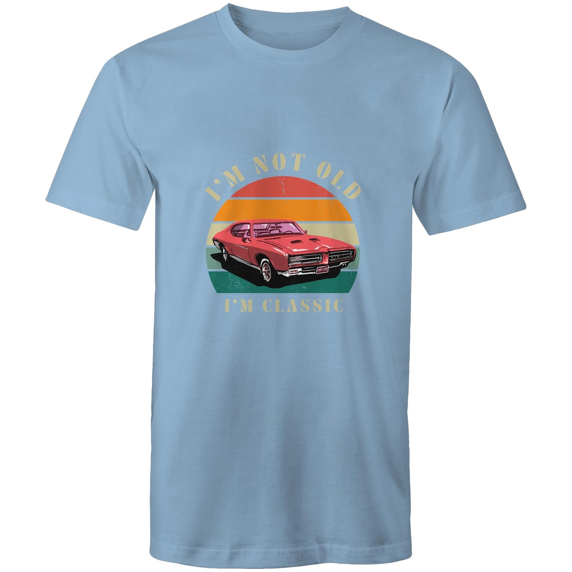 T-Shirt Vintage Print I"m not old 