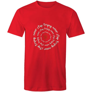 T-Shirt Never Stop Trying 