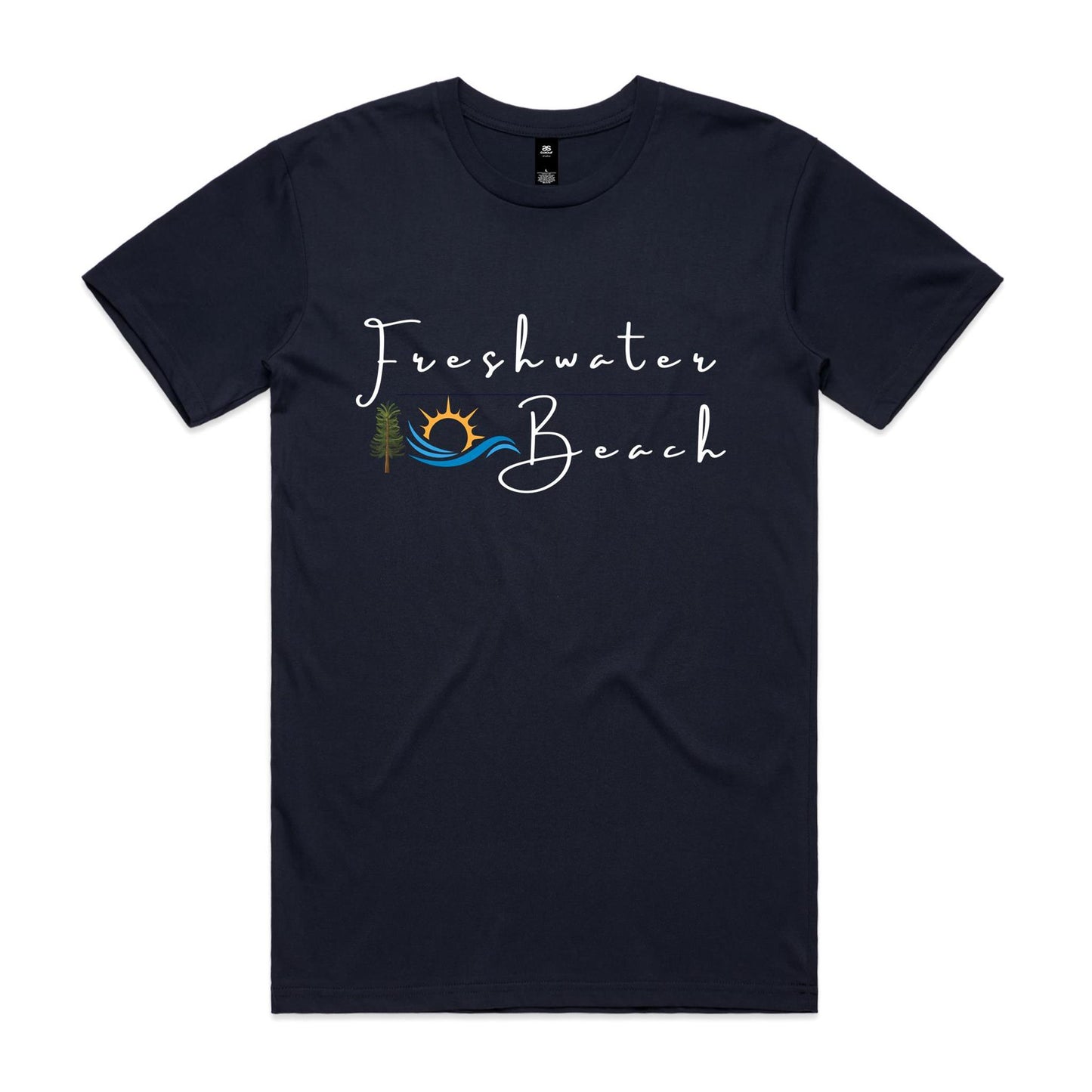 Freshwater Beach Logo Collection Comfy Cotton Tee - Lost Manly Shop