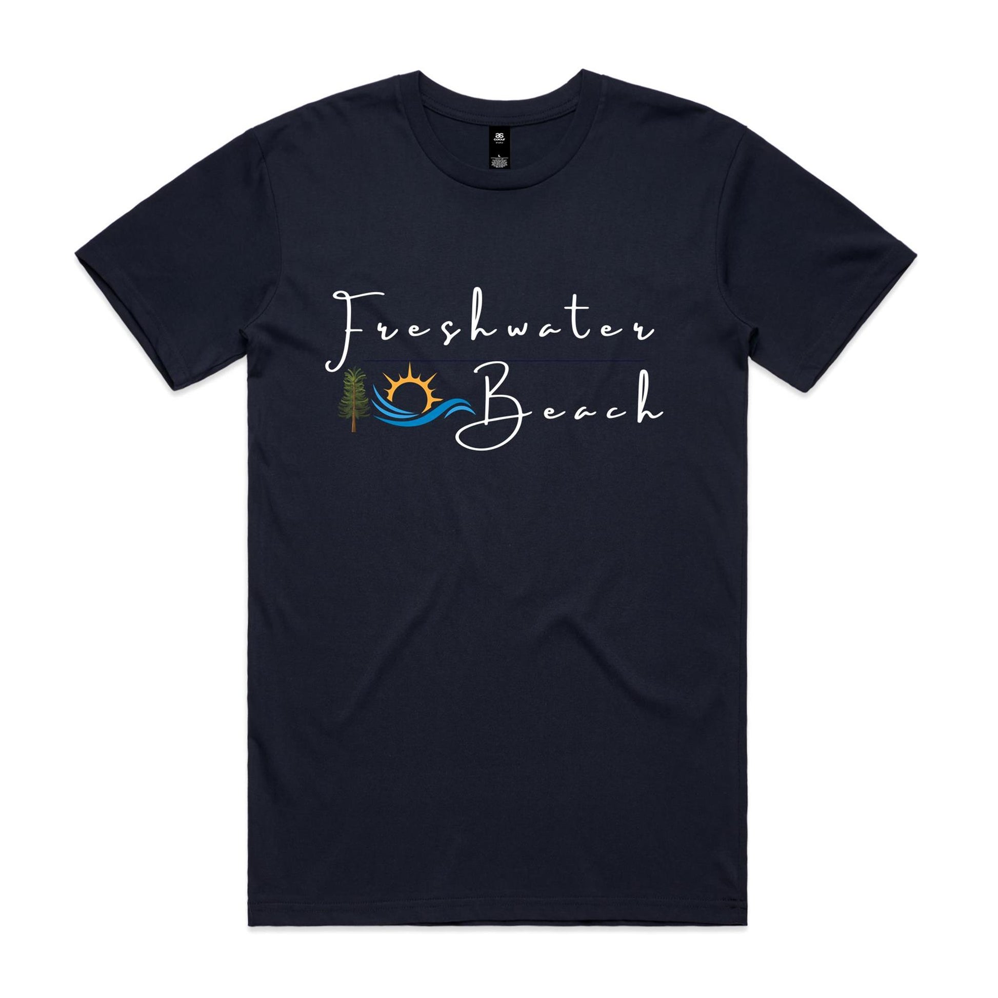 Freshwater Beach Logo Collection Comfy Cotton Tee - Lost Manly Shop