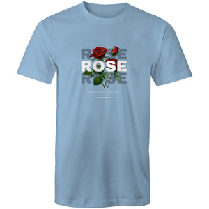 T-Shirt Rose Logo Print 