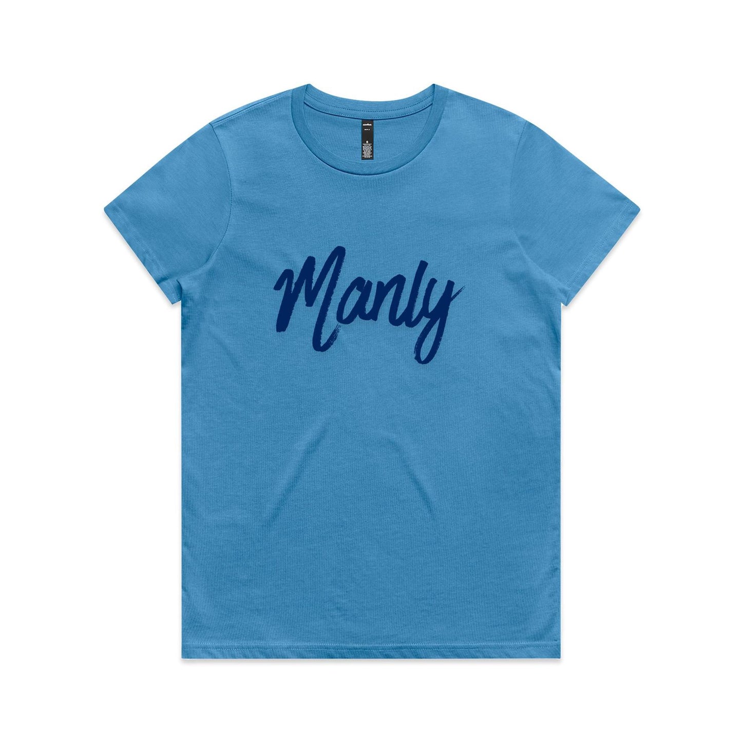 Lost Manly Custom Logo Manly Edition AS Colour Women's Maple Tee - Lost Manly Shop