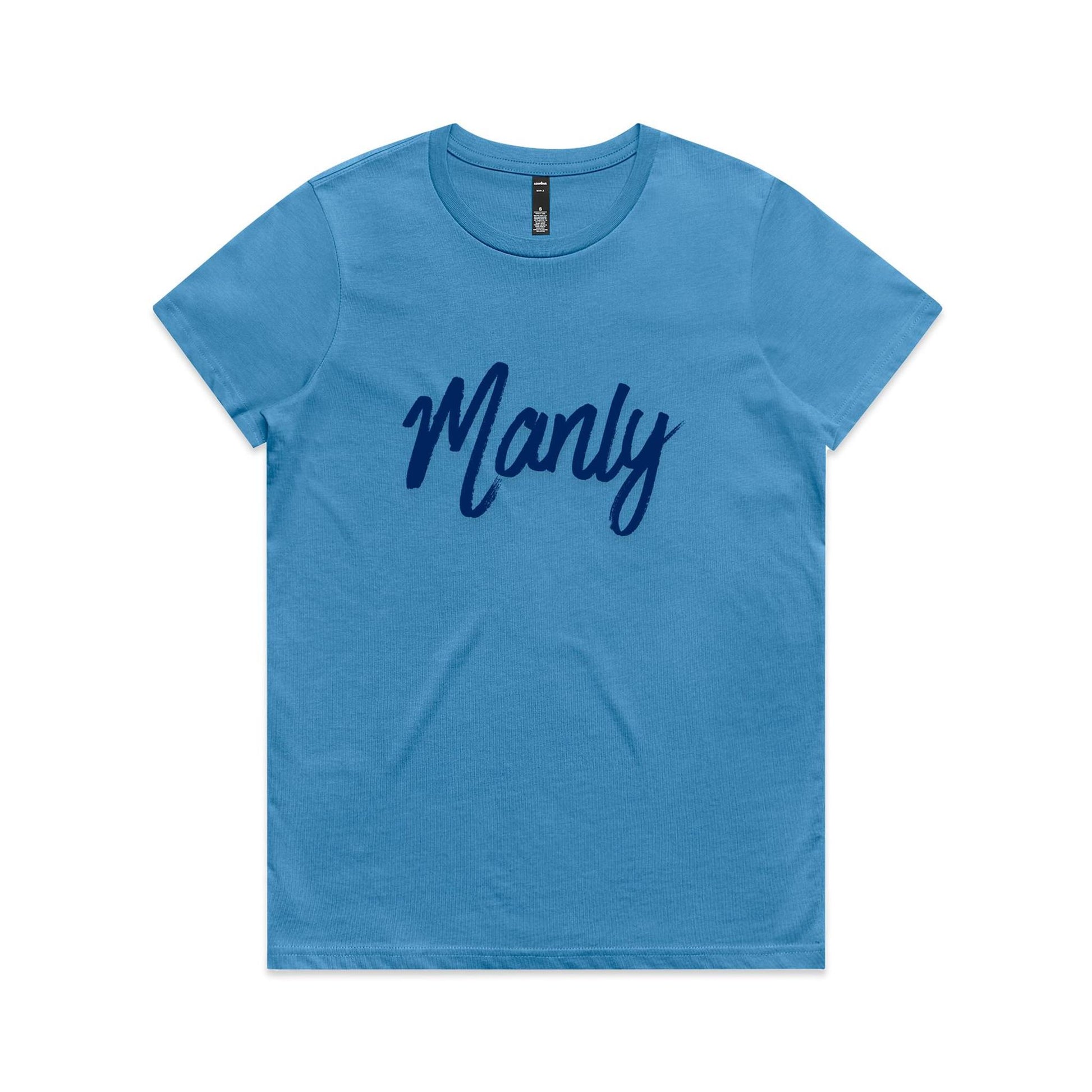 Lost Manly Custom Logo Manly Edition AS Colour Women's Maple Tee - Lost Manly Shop