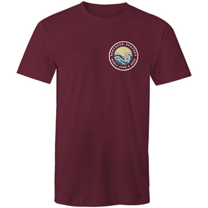 Mens T-Shirt Northern Beaches Manly Born & Bred custom logo 