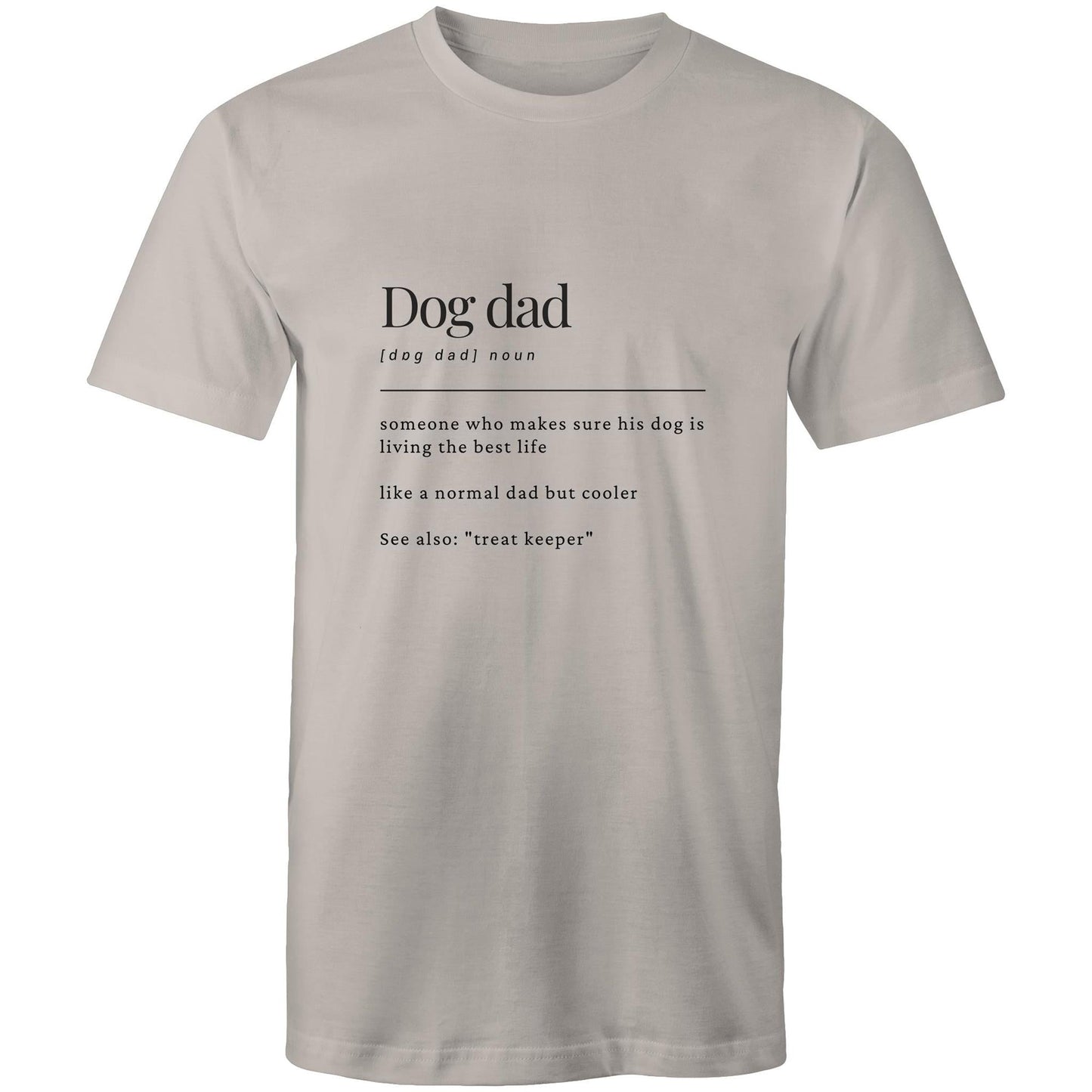 Mens T-Shirt Dog Dad 