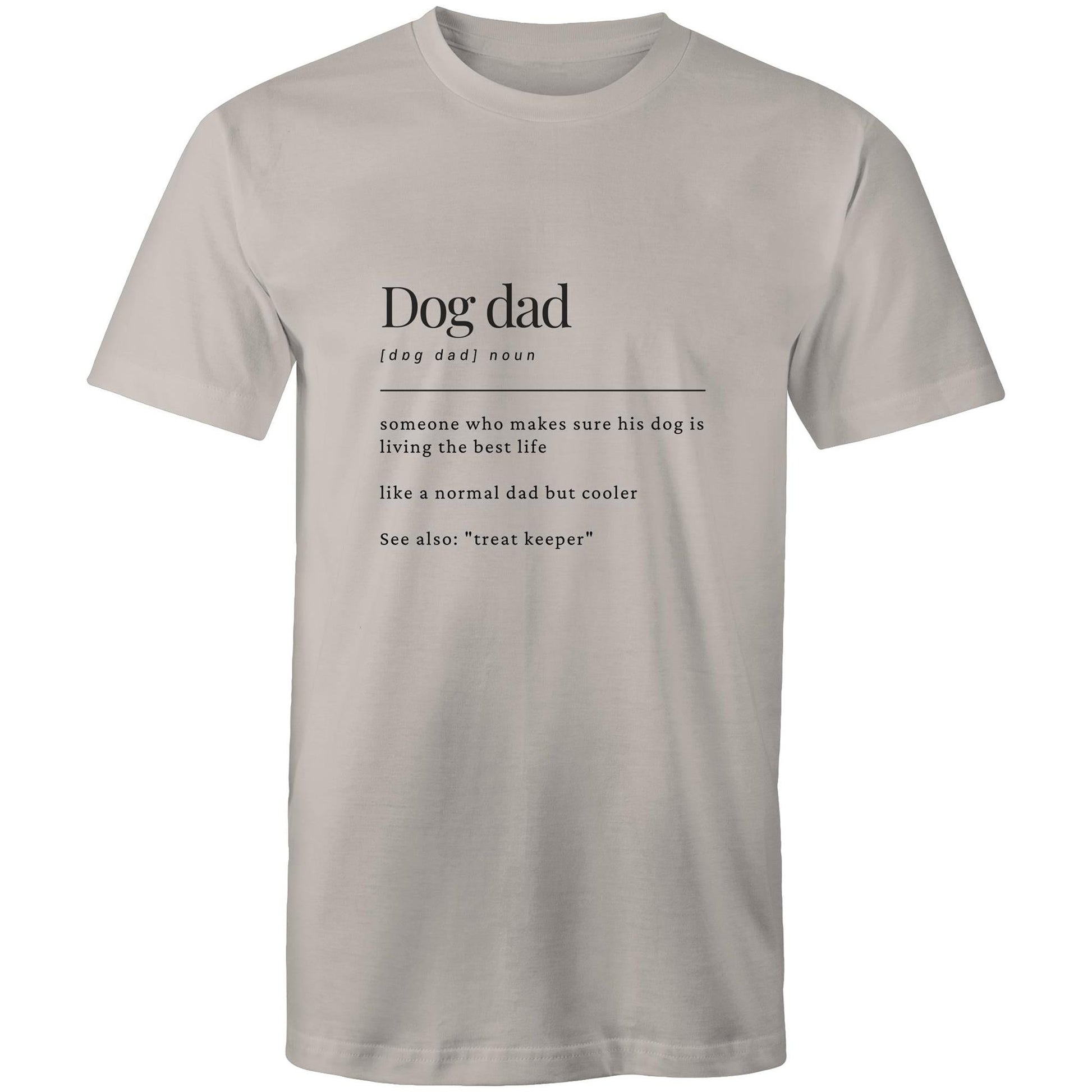 Mens T-Shirt Dog Dad 