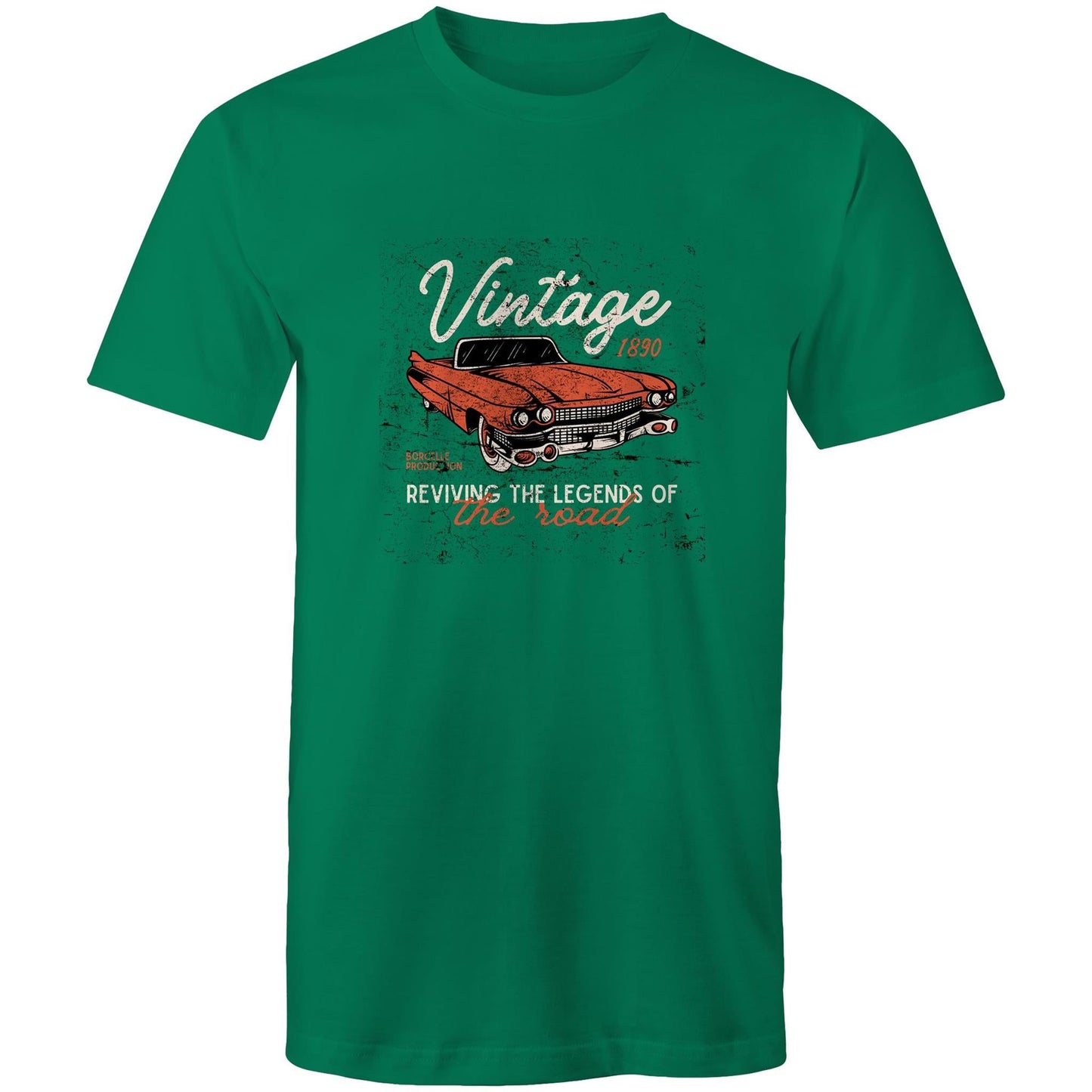 T-Shirt Vintage Revive the Legends of the Road 
