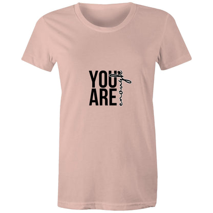 Maple Tee You are Enough Logo 