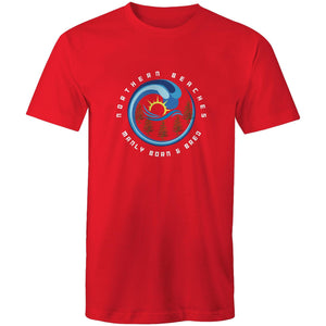 Manly Born n Bred Northern Beaches Sydney Australia Printed Logo T-Shirt Ogo Merch
