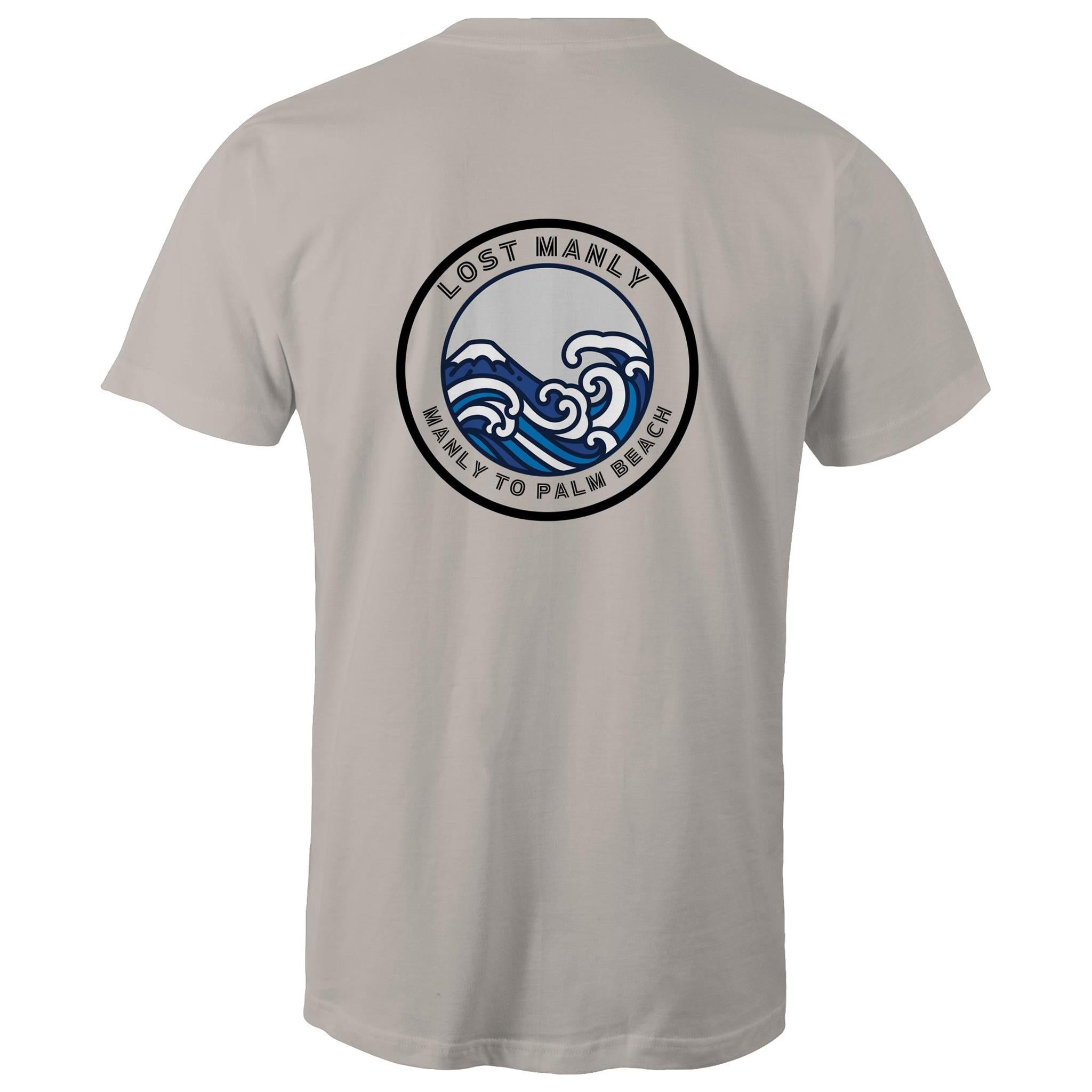 Lost Manly Northern Beaches Sydney Australia Printed Logo T-Shirt Ogo Merch