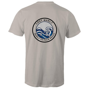 Lost Manly Northern Beaches Sydney Australia Printed Logo T-Shirt Ogo Merch