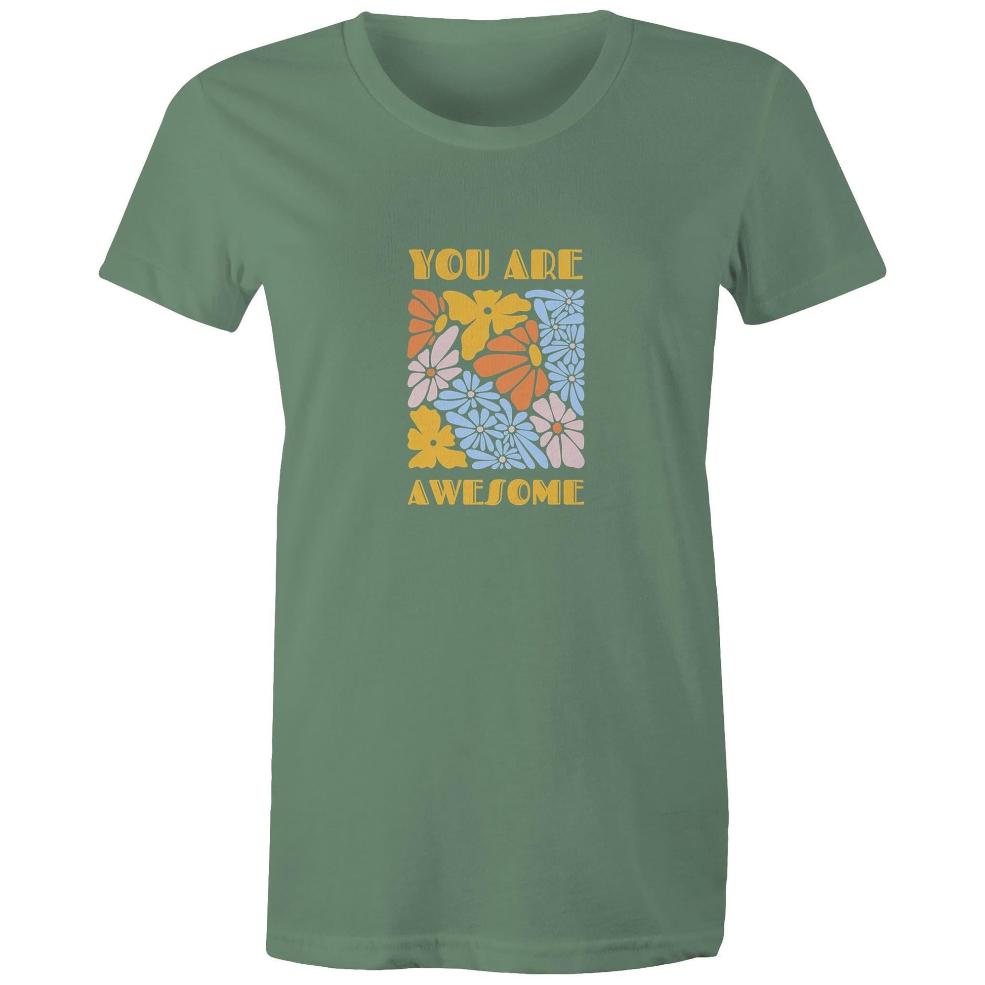 Women's Maple Tee You are Awesome 
