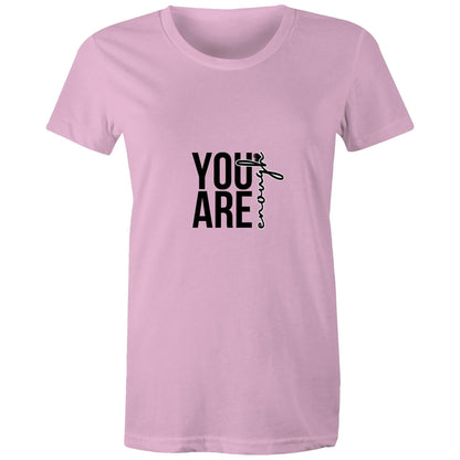 Maple Tee You are Enough Logo 