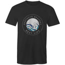 Northern Beaches Best Life custom logo printed on AS Colour Staple - Mens T-Shirt 