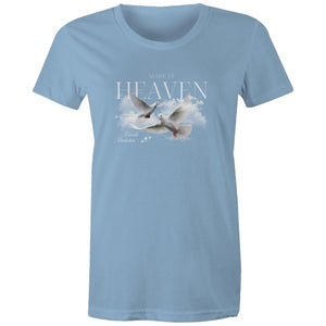 Women's Maple Tee Made in Heaven Print 