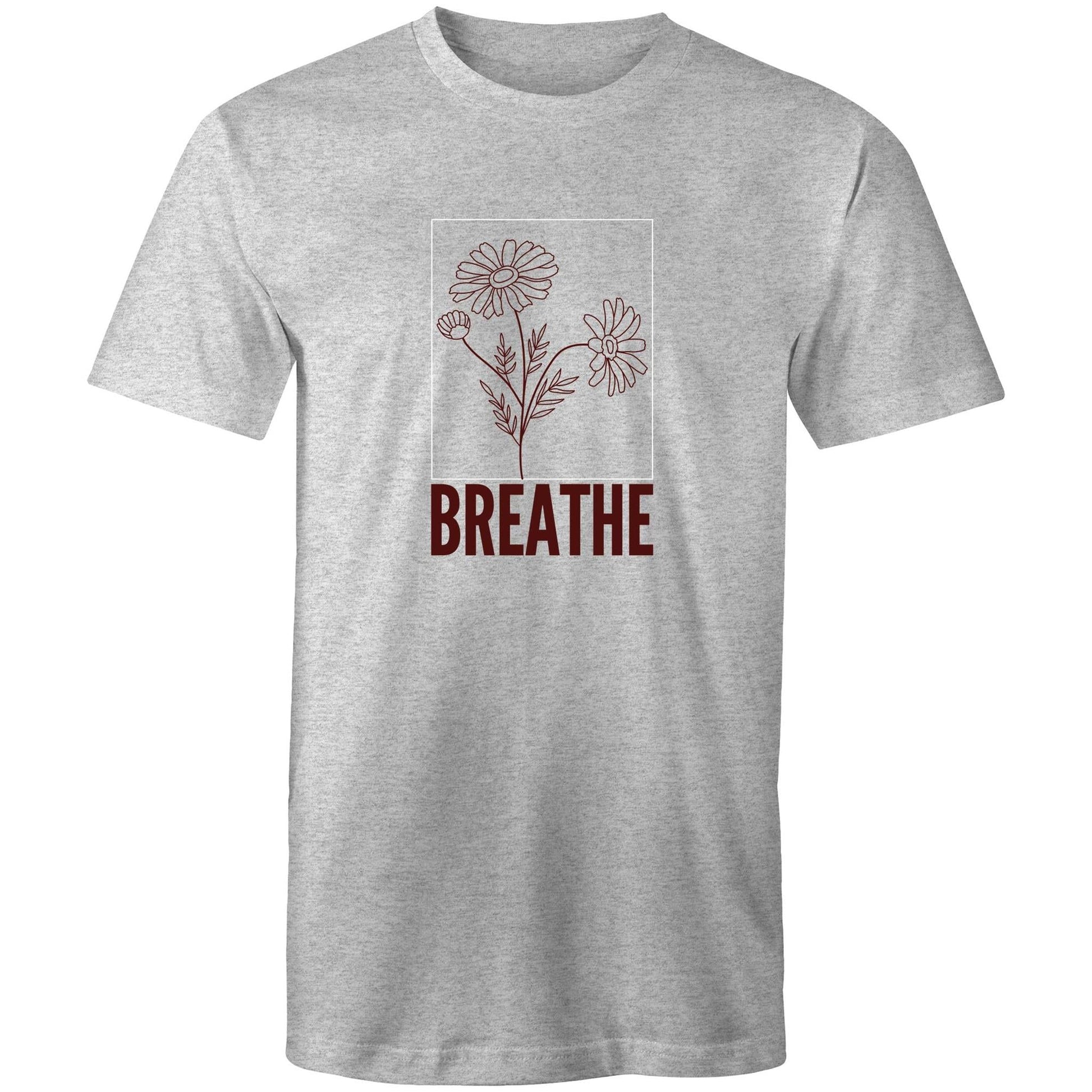 Mens T-Shirt Breathe custom logo 