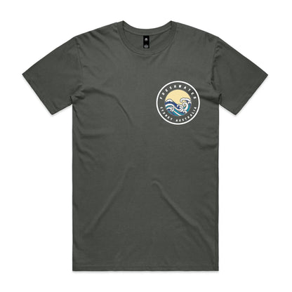 Freshwater Sydney Australia Double Logo Collection Comfy Cotton Tee - Lost Manly Shop
