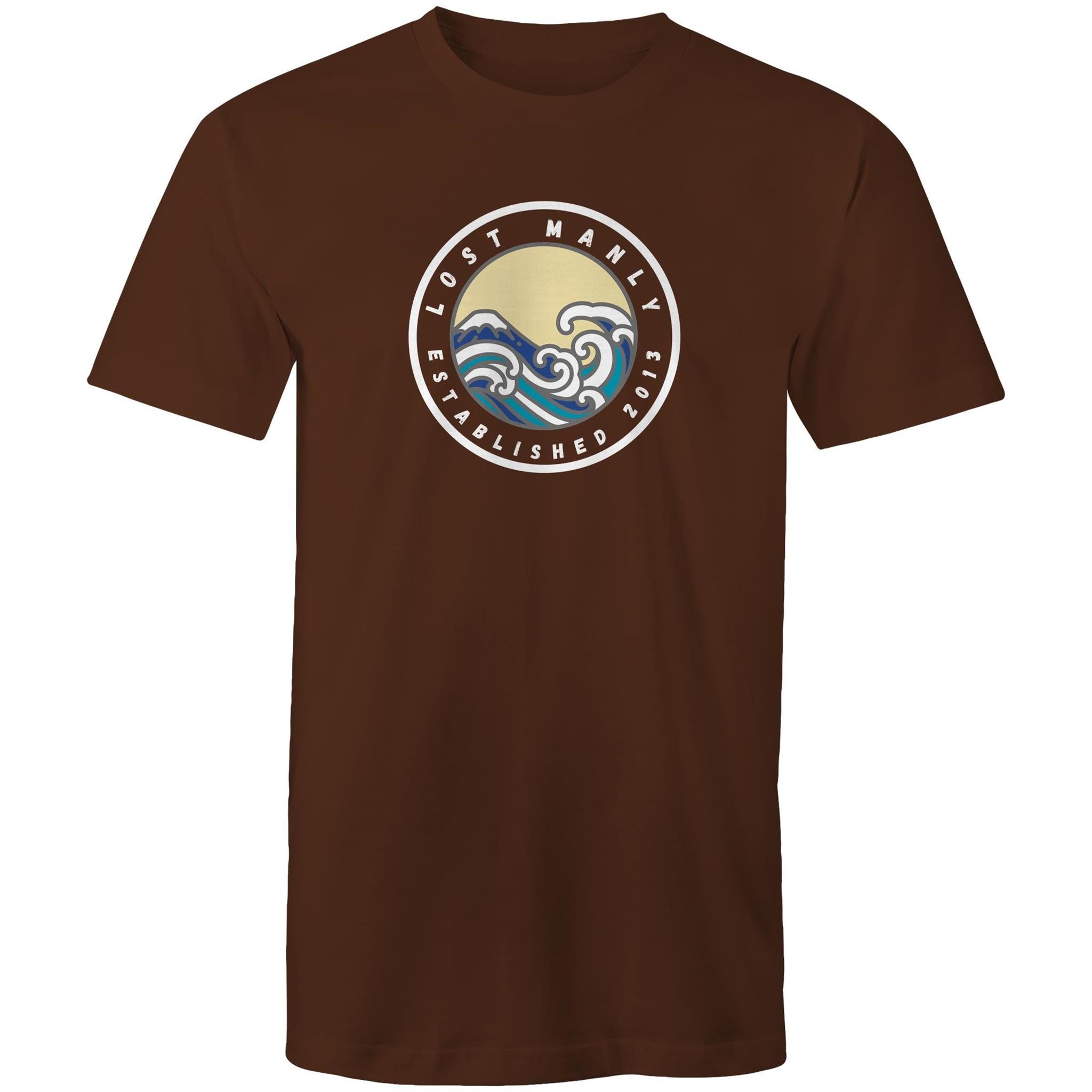 Lost Manly Northern Beaches Sydney Australia Printed Logo T-Shirt Ogo Merch