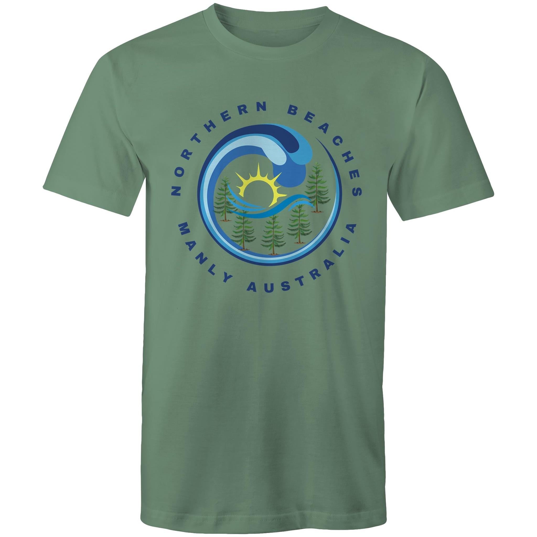 Manly Northern Beaches Sydney Australia Printed Logo T-Shirt Ogo Merch