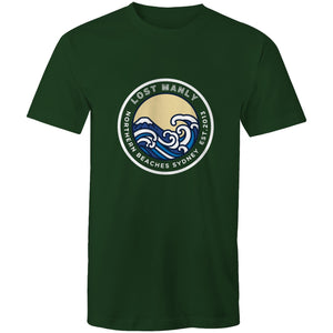 Lost Manly Northern Beaches Sydney Australia Printed Logo T-Shirt Ogo Merch