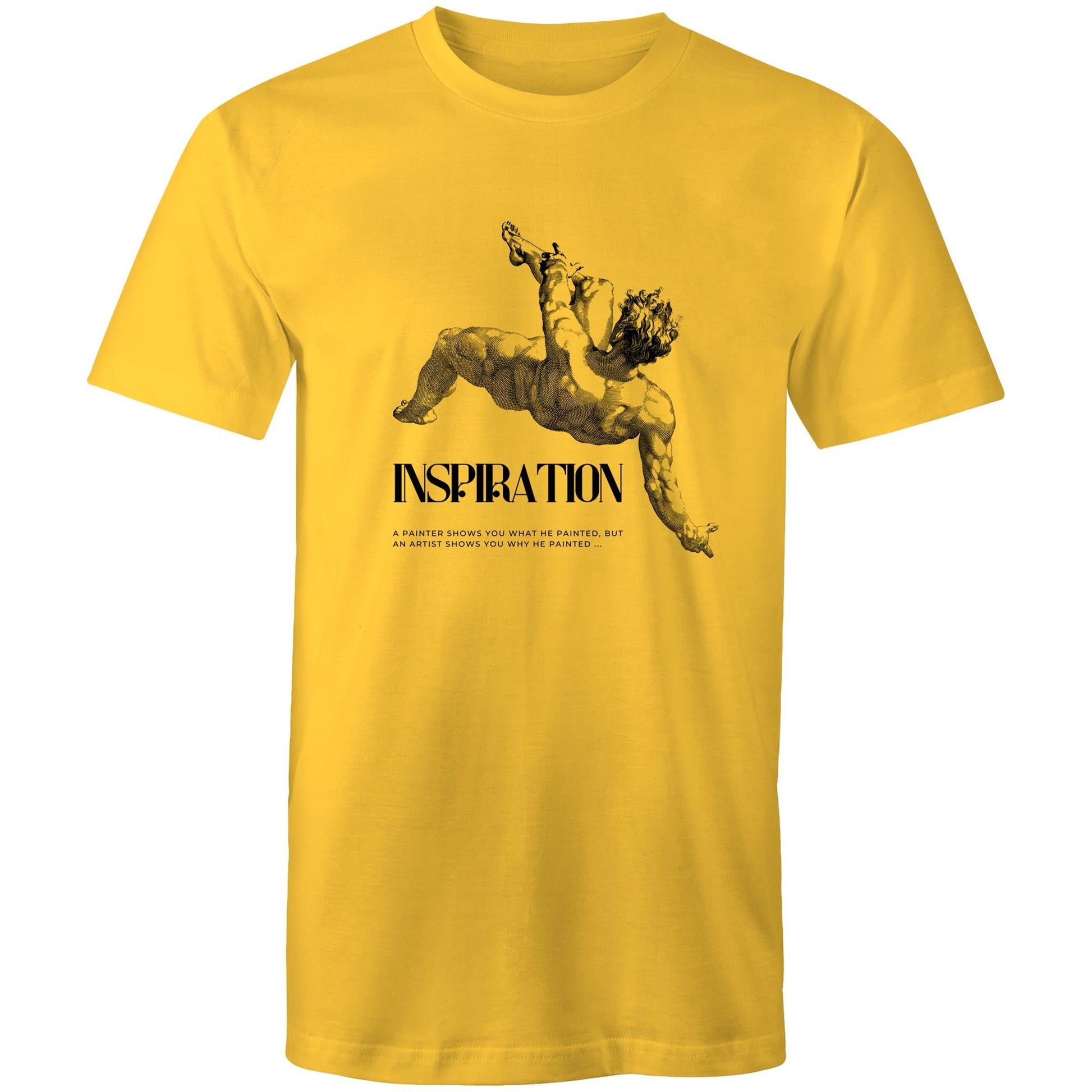 Mens T-Shirt Inspiration custom logo 