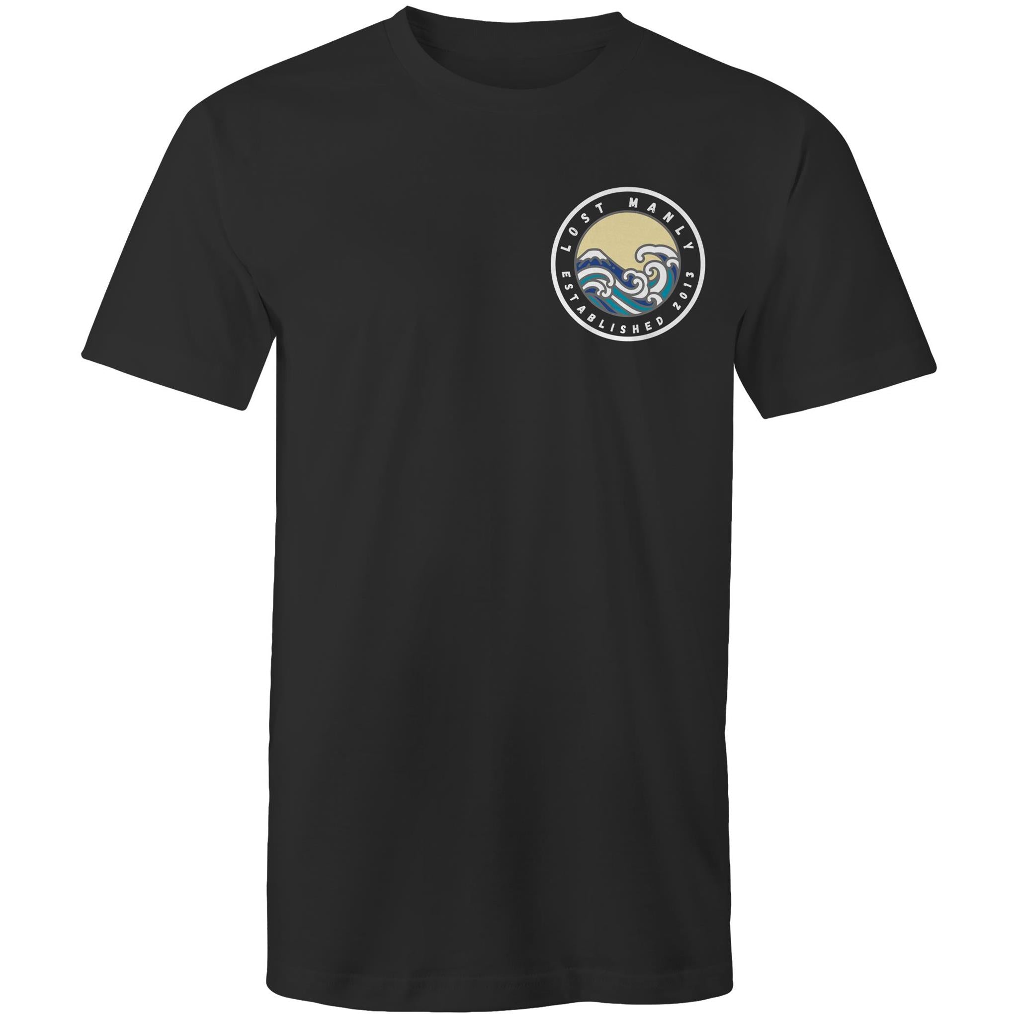 Lost Manly Northern Beaches Sydney Australia Printed Logo T-Shirt Ogo Merch