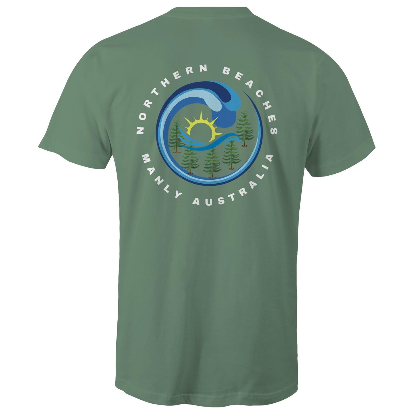 Manly Northern Beaches Sydney Australia Printed Logo T-Shirt Ogo Merch