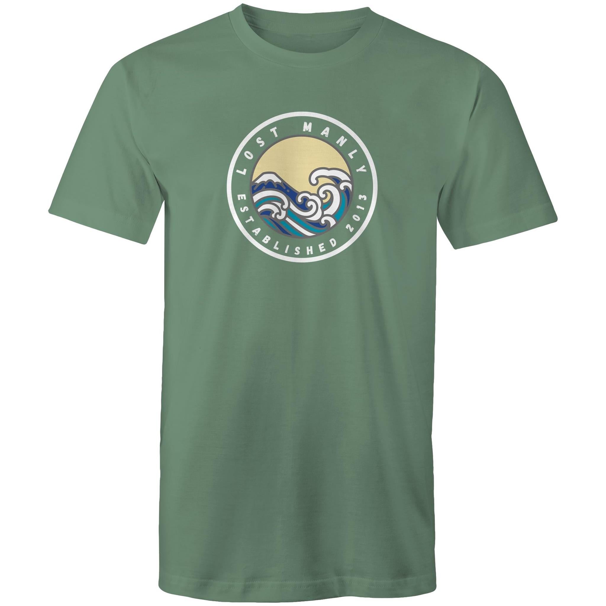 Lost Manly Northern Beaches Sydney Australia Printed Logo T-Shirt Ogo Merch