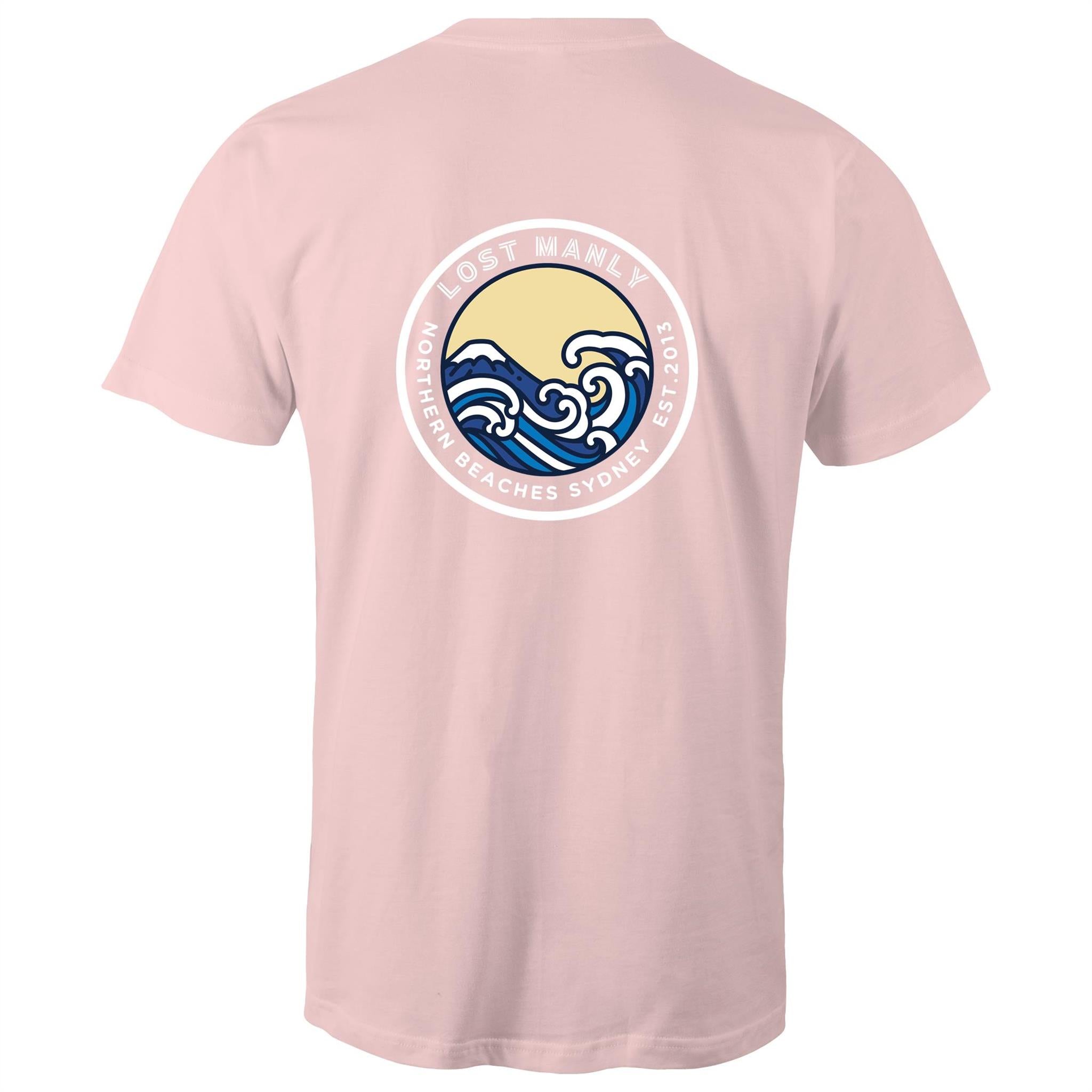 Lost Manly Northern Beaches Sydney Australia Printed Logo T-Shirt Ogo Merch
