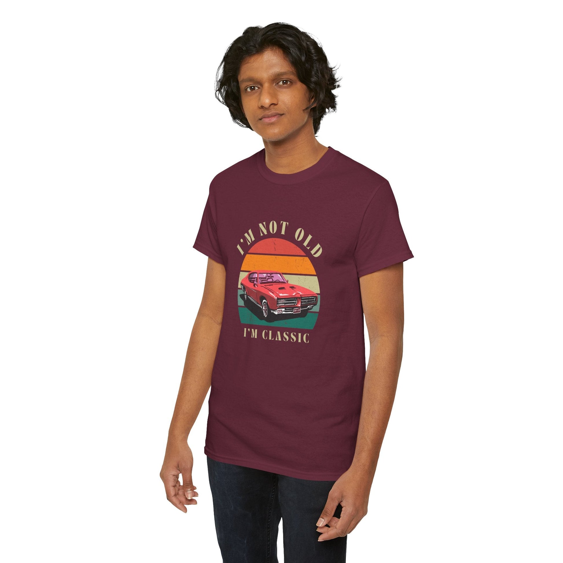 Vintage Car Lover Tee - I'm Not Old I'm Classic T-Shirt 