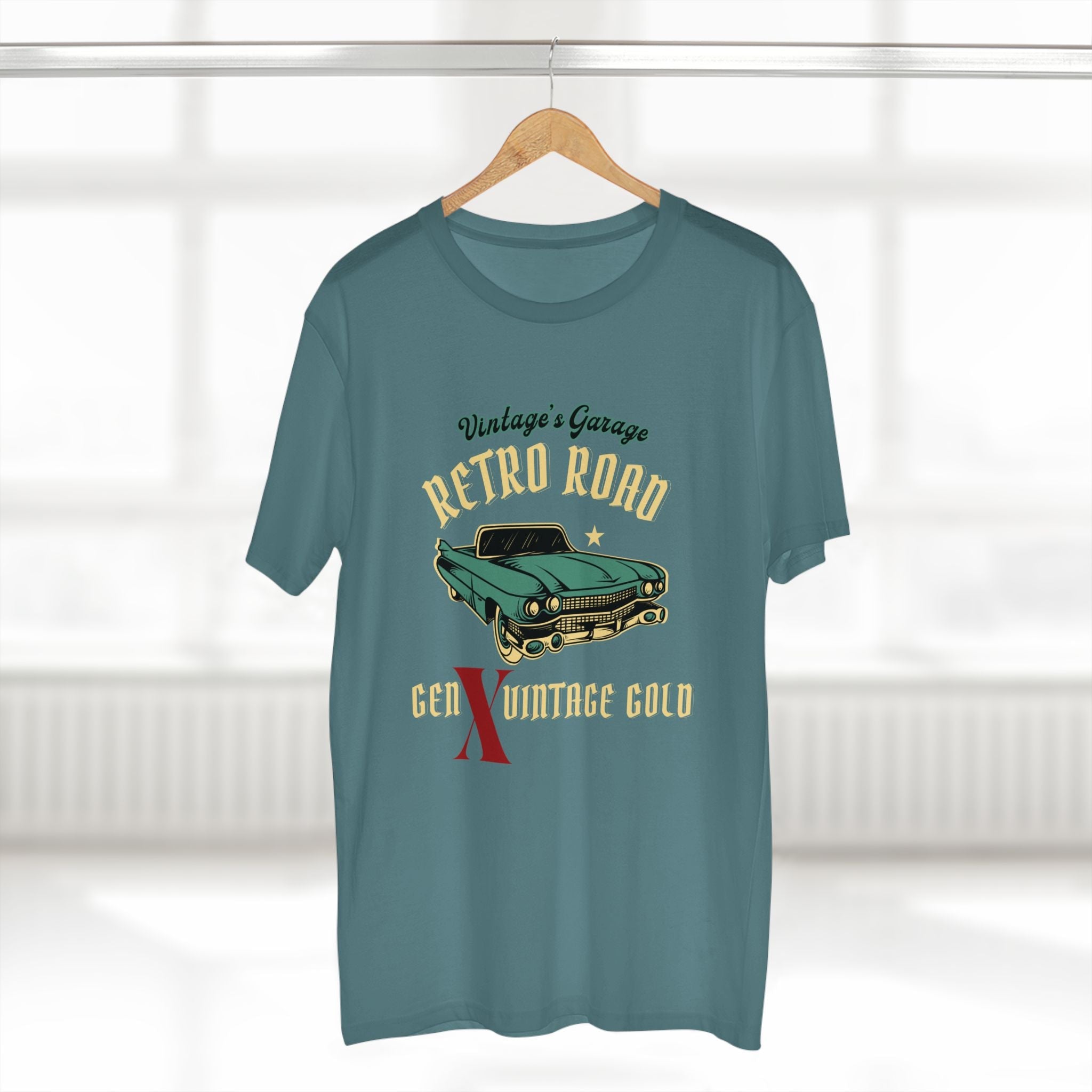 Gen X Vintage Gold Graphic Tee - Nostalgic Gen X T-Shirt, Vintage Style Tee, Gift for Generation X, Casual Wear, Retro Shirt 