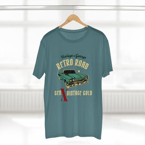 Gen X Vintage Gold Graphic Tee - Nostalgic Gen X T-Shirt, Vintage Style Tee, Gift for Generation X, Casual Wear, Retro Shirt 