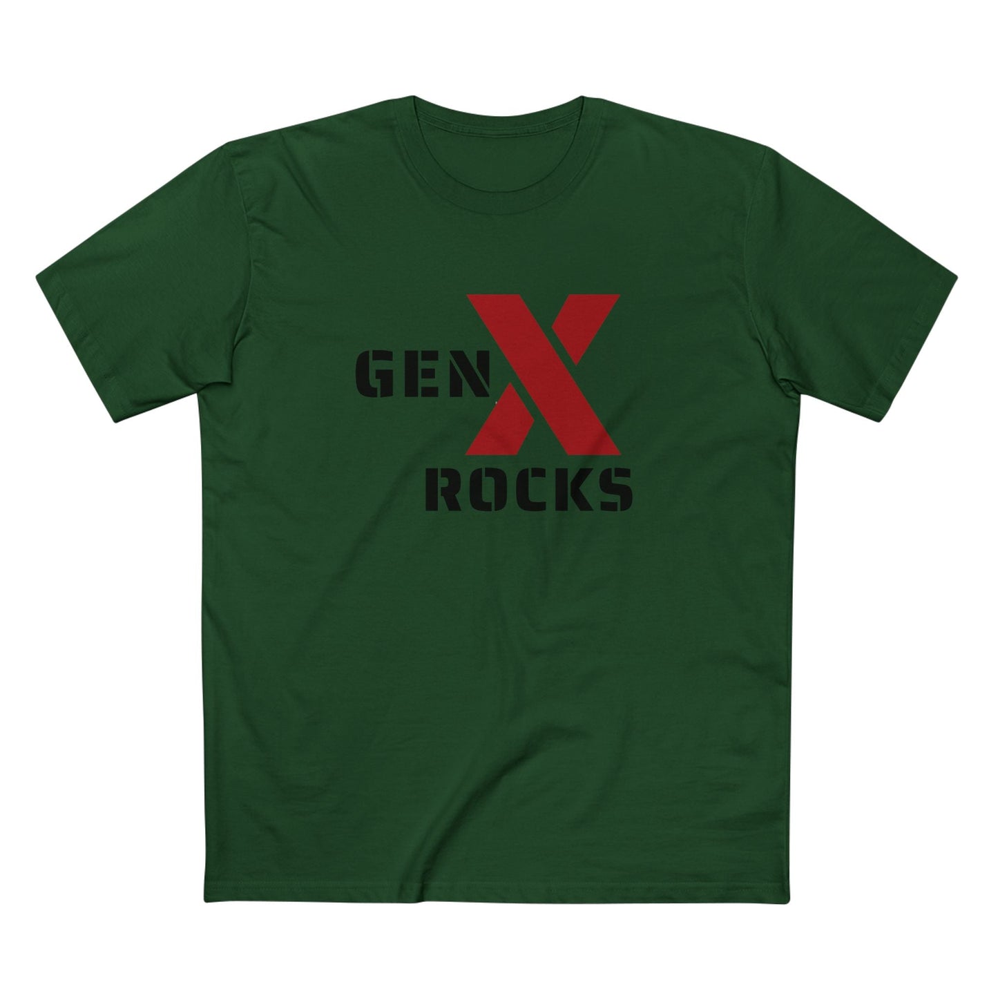 Gen X Rocks Graphic Tee - Nostalgic Gen X T-Shirt, Vintage Style Tee, Gift for Generation X, Casual Wear, Retro Shirt 