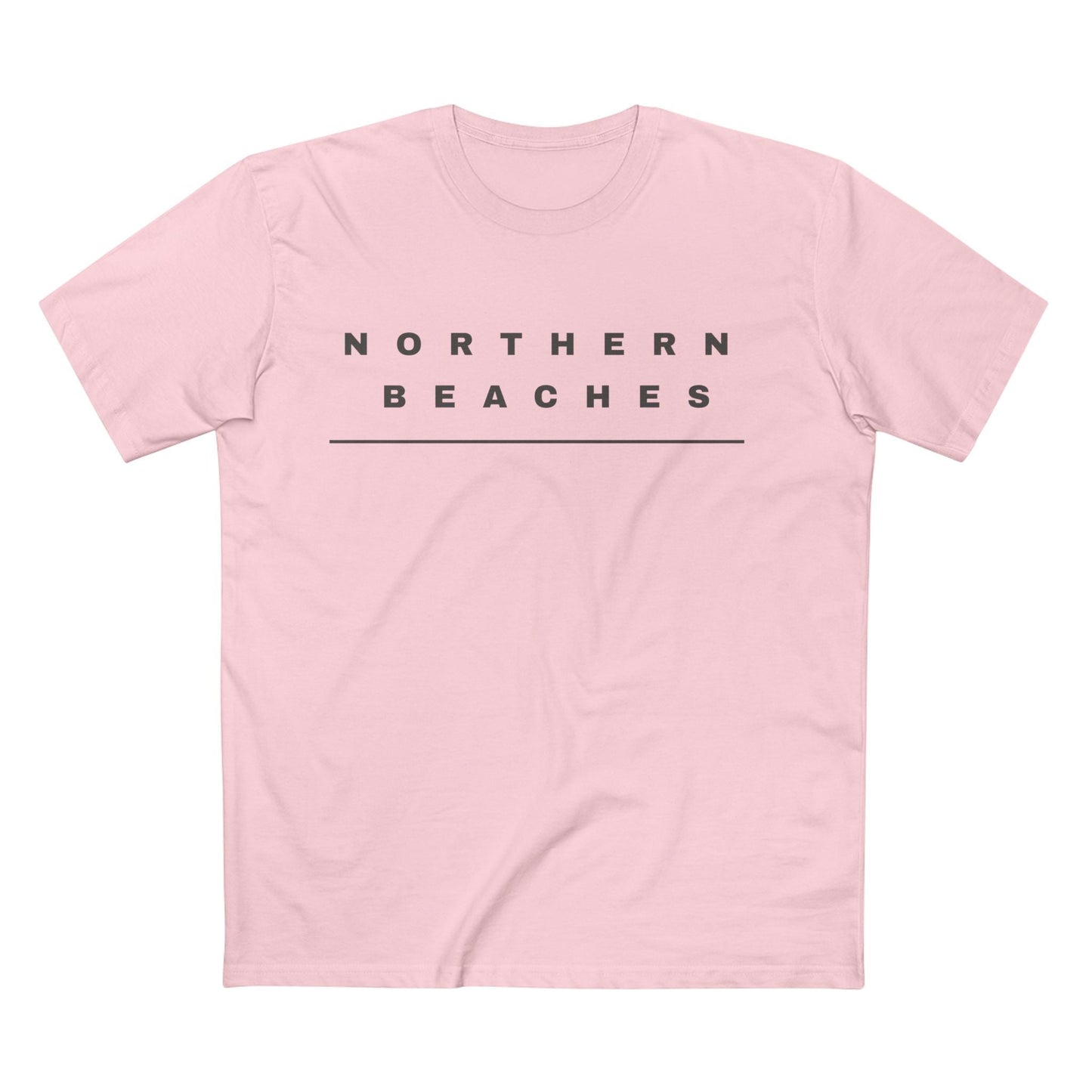 Northern Beaches custom Logo front/back Design Adult T-Shirt 