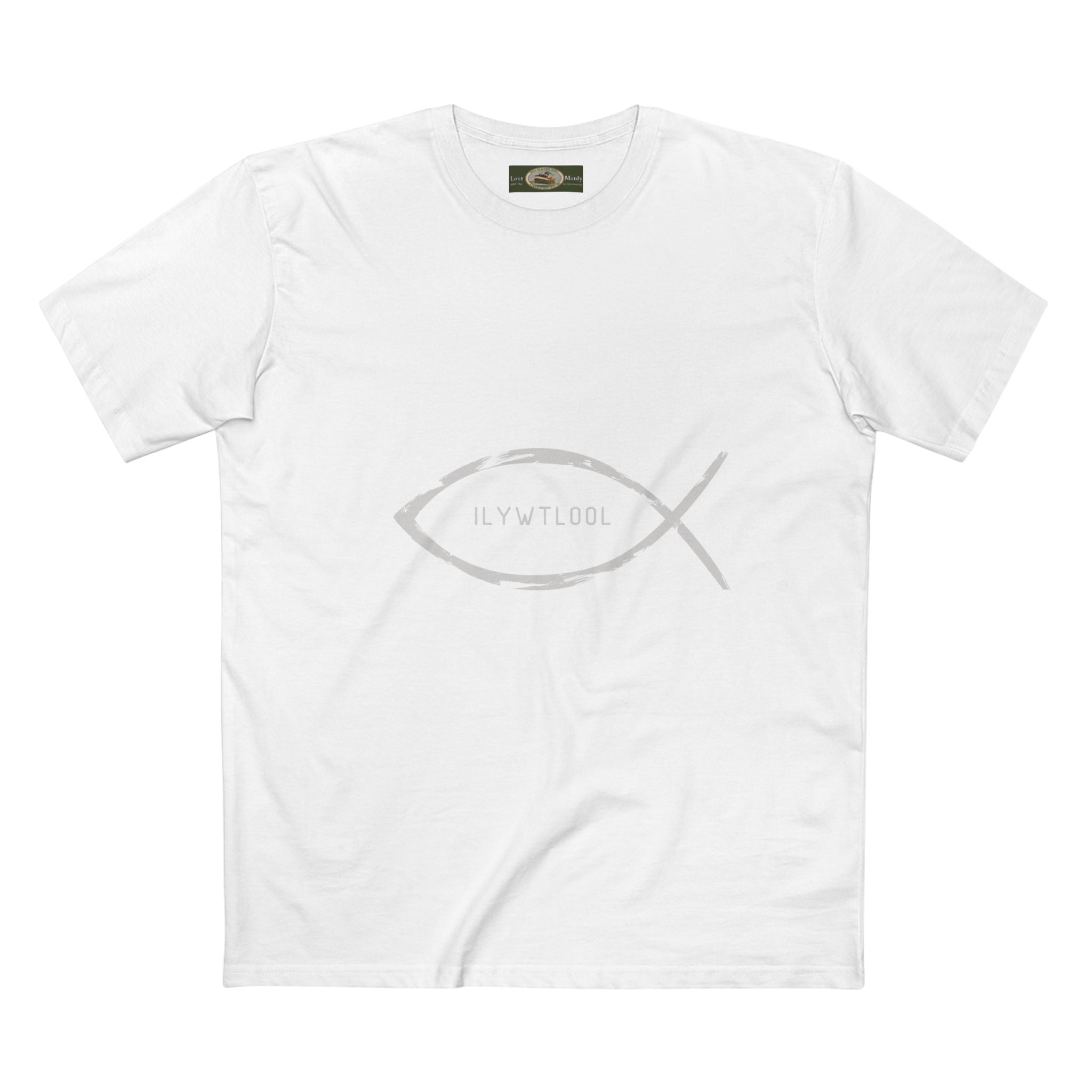 Christian Fish acronym (ILYWTLOOL) custom logo Printify