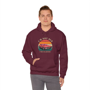 Vintage Classic Humour Logo Hoodie 