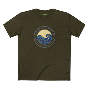 T-Shirt Northern Beaches Harbord Born n Bred n Led Astray Custom Logo Front Printify