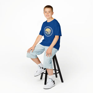 Ocean Wave Kids Cotton Tee – Northern Beaches logo 
