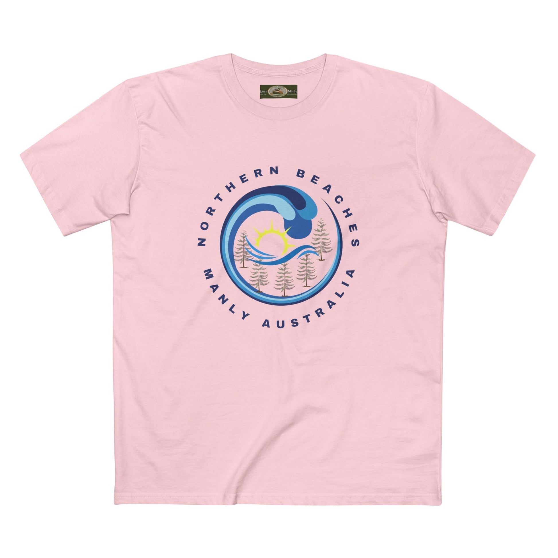 Manly Northern Beaches Sydney Australia Printed Logo T-Shirt Printify