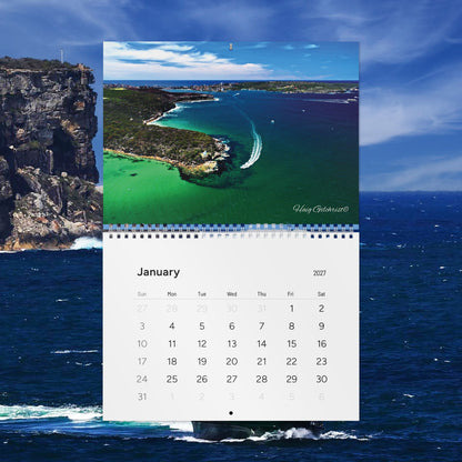 Magnificent Sydney Harbour Birdseye View 2027 Wall Calendar