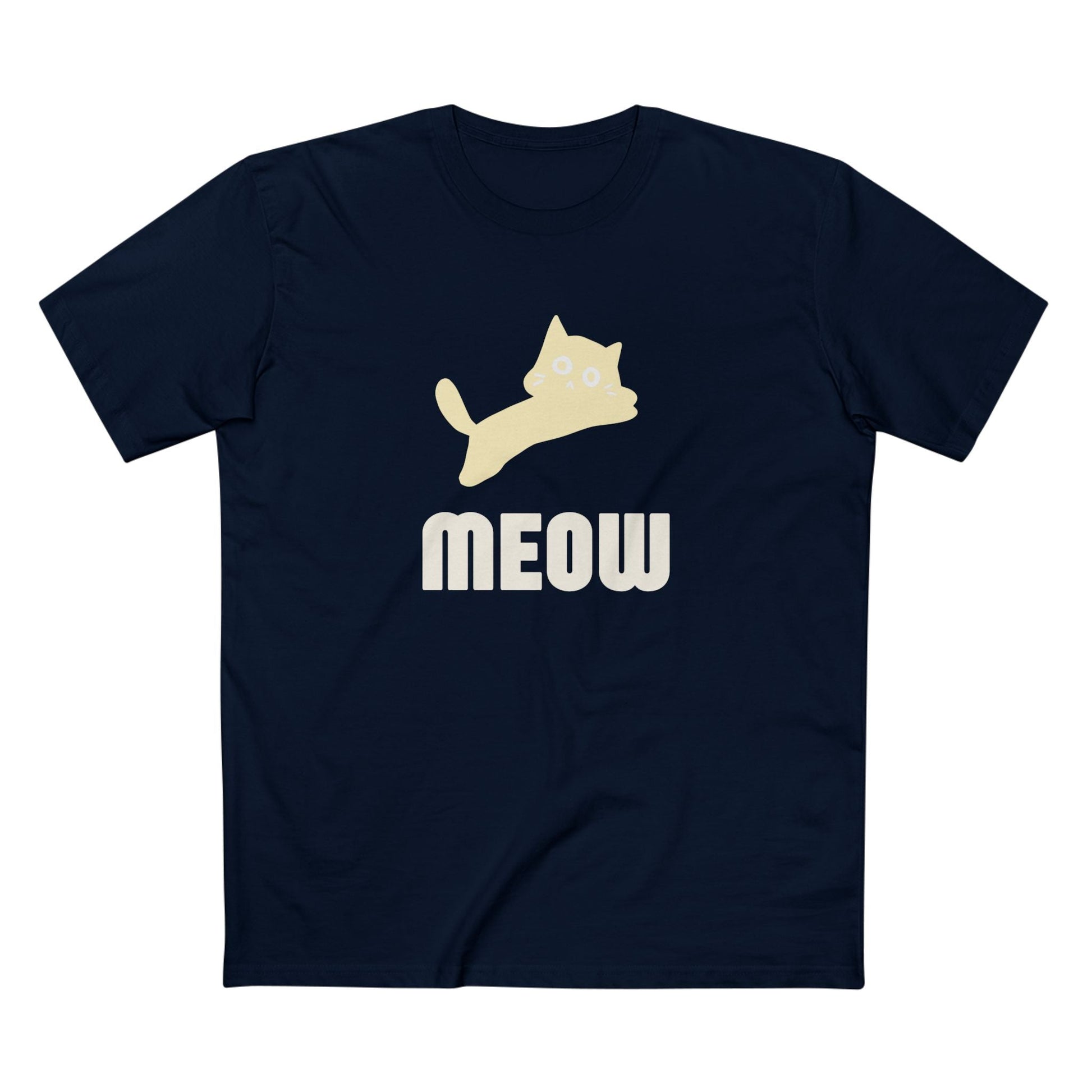 Meow Kitty Graphic Tee - Nostalgic Gen X T-Shirt, Vintage Style Tee, Gift for Generation X, Casual Wear, Retro Shirt 