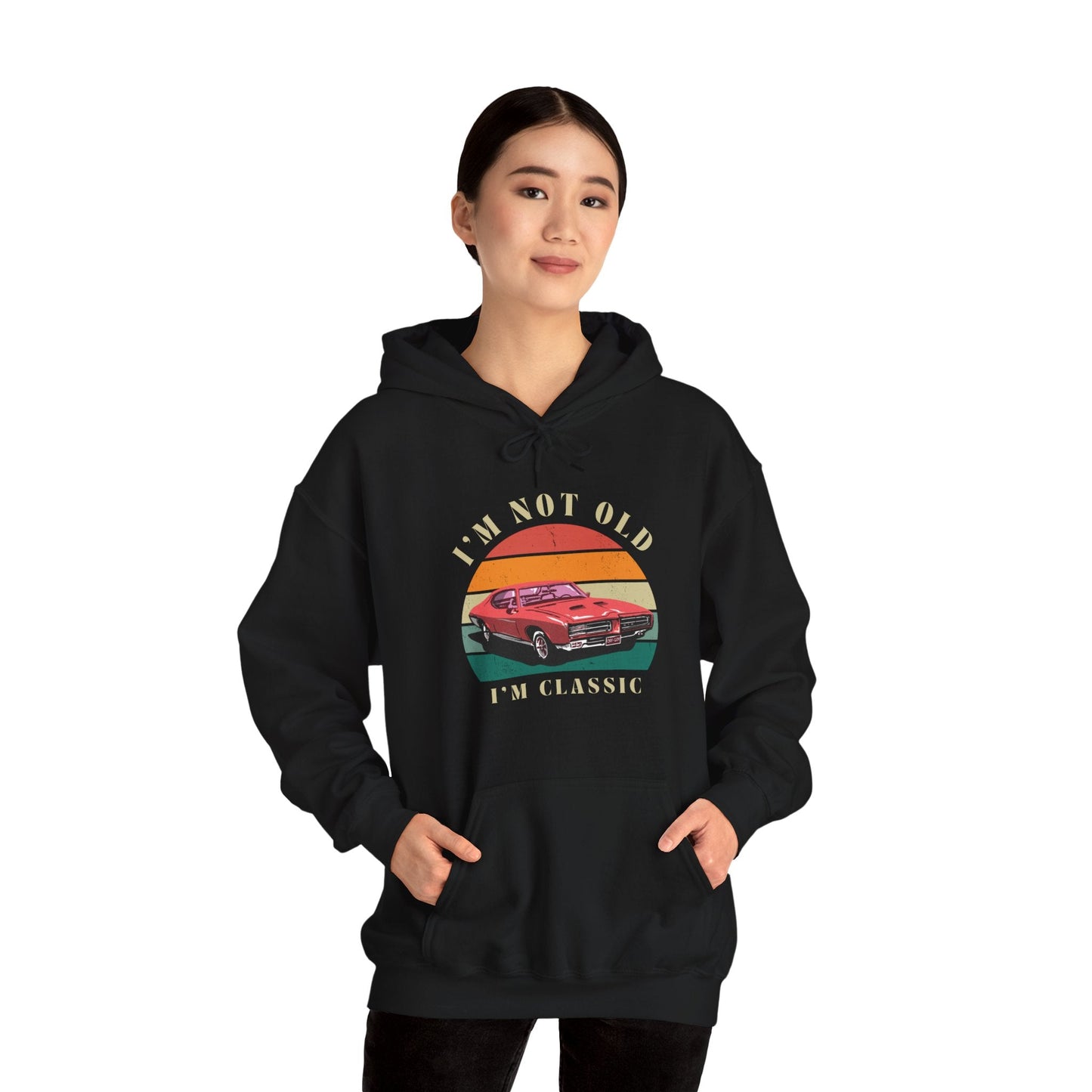 Vintage Classic Humour Logo Hoodie 