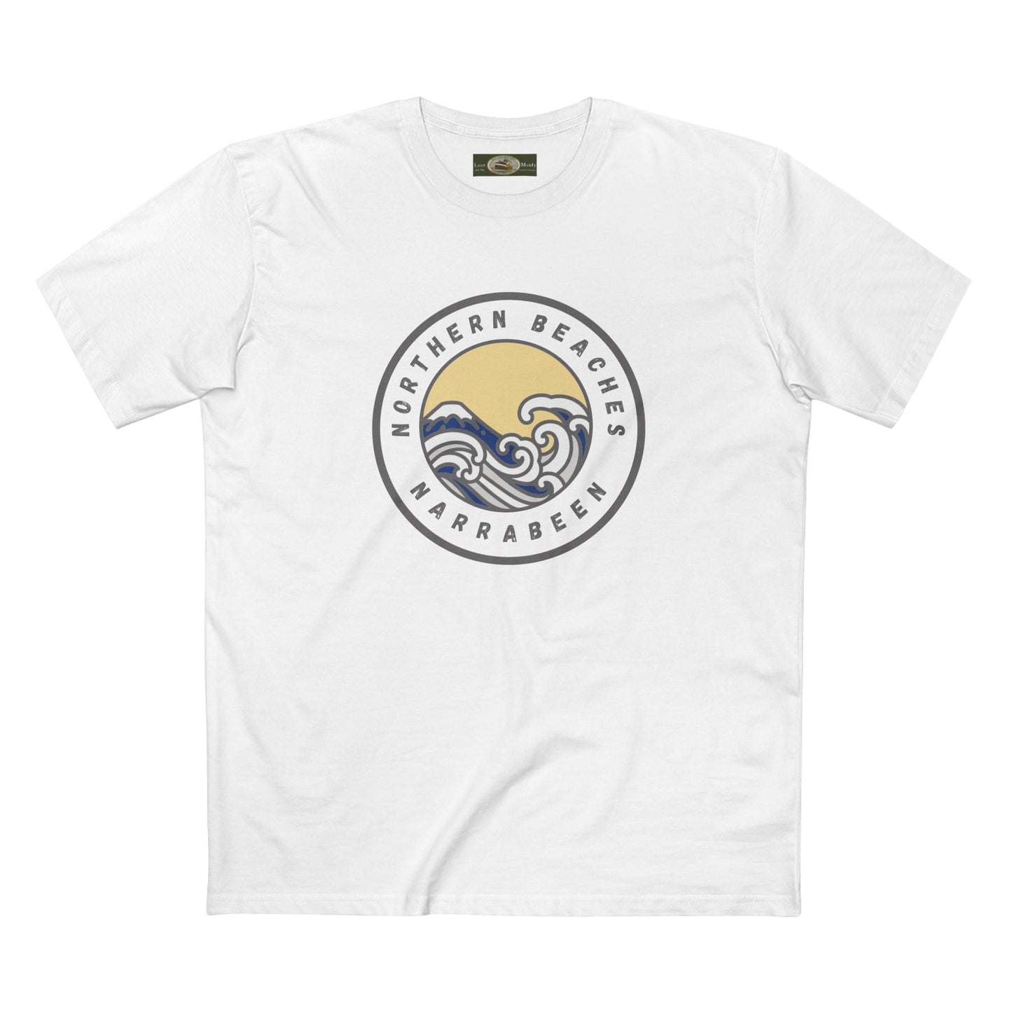 Narrabeen Northern Beaches Sydney Australia Printed Logo T-Shirt Printify