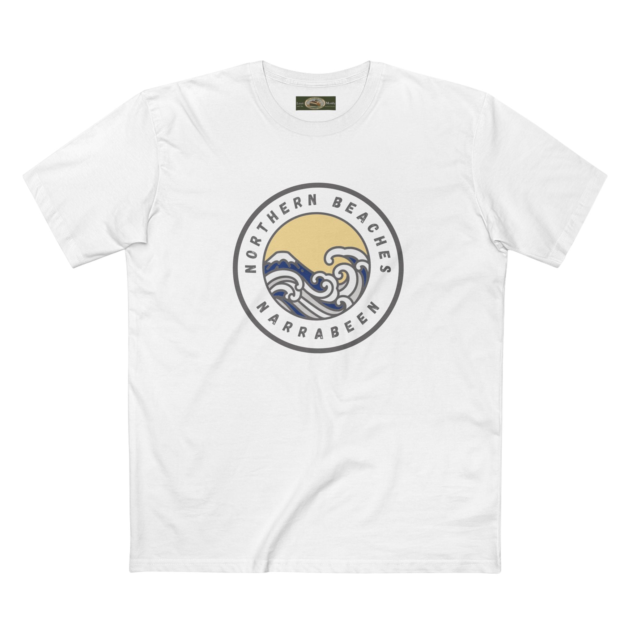 Narrabeen Northern Beaches Sydney Australia Printed Logo T-Shirt Printify
