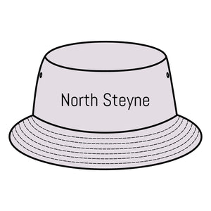 NORTH STEYNE Bucket Hat with Custom Northern Beaches Logo Design Printify
